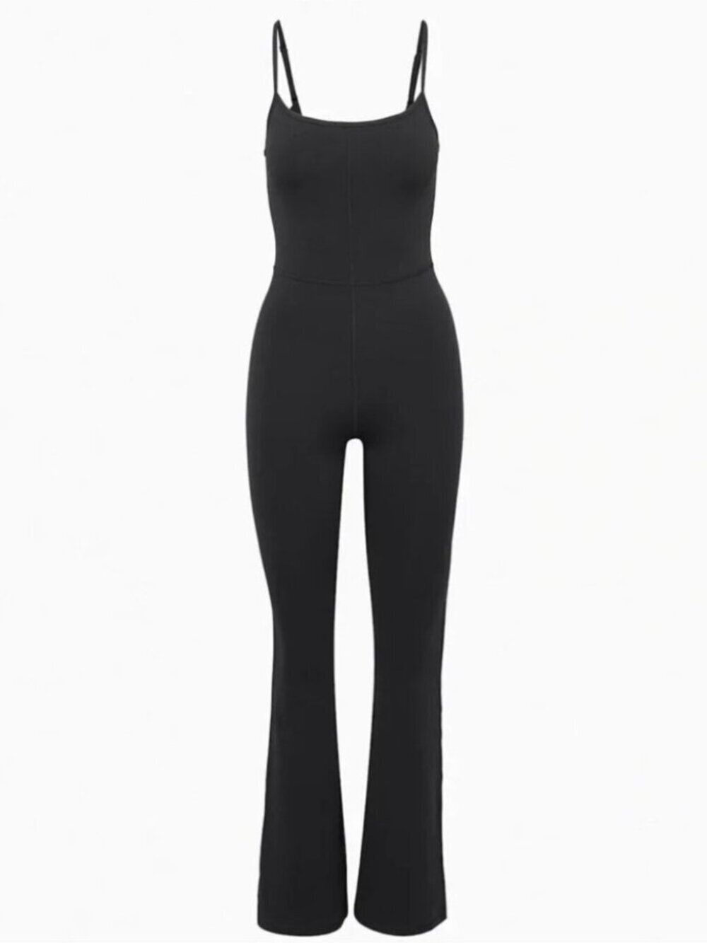 Aritzia Wilfred Free Divinity Kick Flare Jumpsuit Black Size Small - Picture 5 of 8